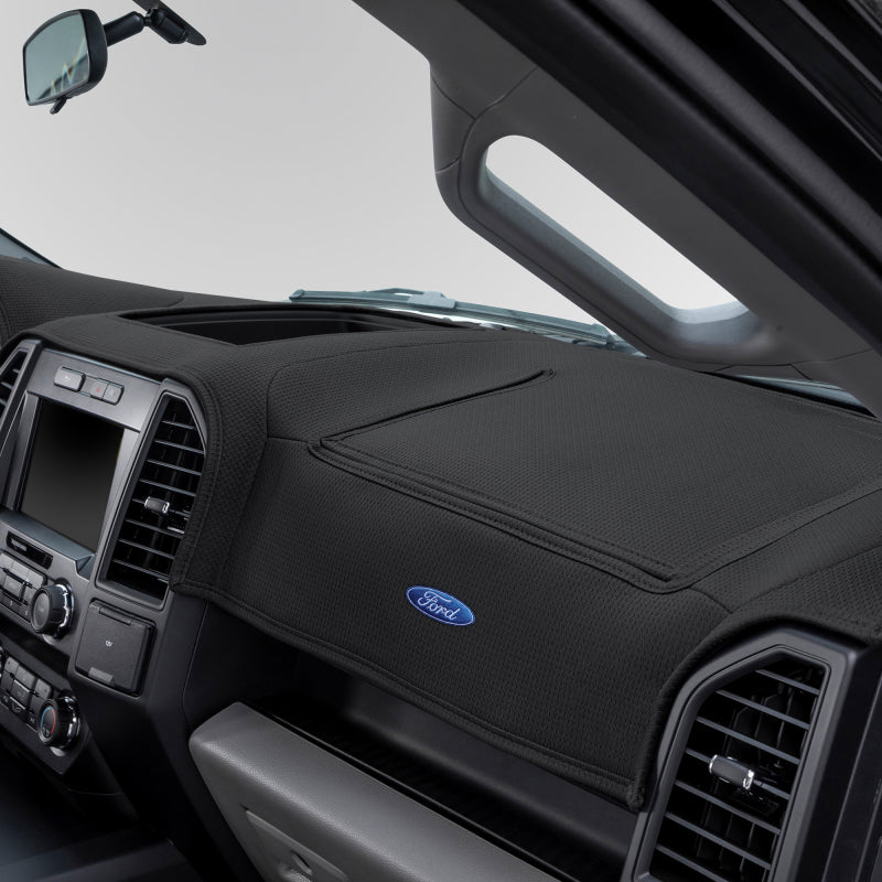 Covercraft Limited Edition Custom Dash Cover with Ford Blue Oval Logo 62310DF24-00-76 62310DF24-00-76 Photo - Primary