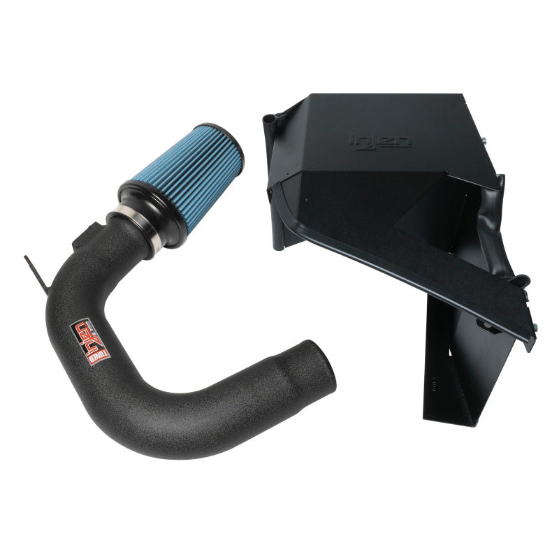 Injen 15-21 Subaru WRX 2.0L 4 Cyl. Wrinkle Black Cold Air Intake SP1209WB SP1209WB Photo - Unmounted