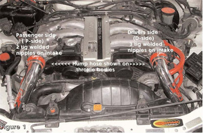 Injen Polished Short Ram Air Intake 90-96 Nissan 300Z 3.6L V6 IS1981P Photo - Mounted