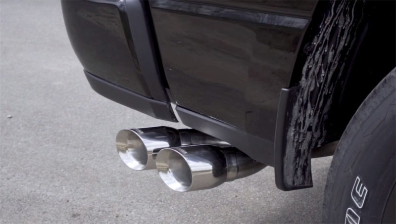 Corsa 2019 Ram 1500 5.7L Crew Cab w/57in or 76in Bed Cat-Back Single Side Exit 4in Polished Dual Tip 21036 21036 Photo - Mounted