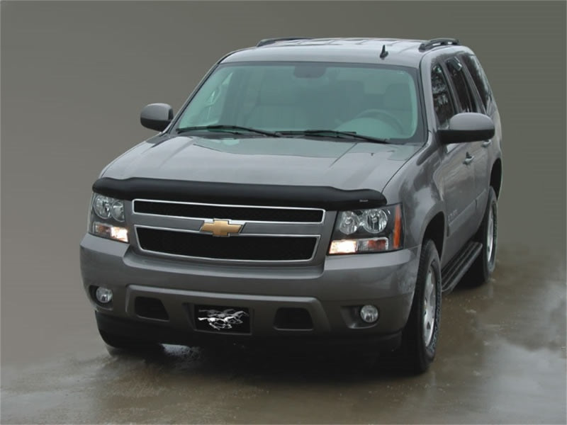 Stampede Vigilante Premium Hood Protector,Smoke,For 2007-2013 Chevrolet 2039-2 Photo - Mounted