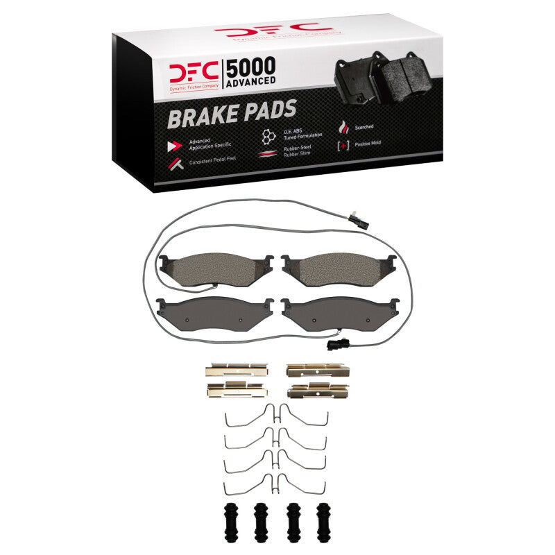 DFC DFC 5000 Advanced Semi Met Brake Pads Brakes, Rotors & Pads Brake Pads - OE main image