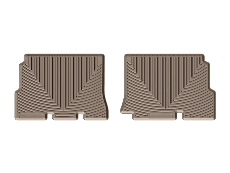 WeatherTech 14-16 Jeep Wrangler Rear Rubber Mats - Tan W322TN W322TN Photo - Primary