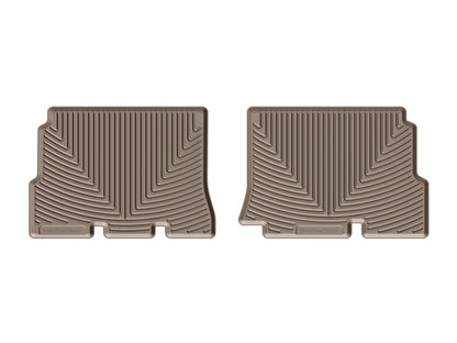 WeatherTech 14-16 Jeep Wrangler Rear Rubber Mats - Tan W322TN W322TN Photo - Primary