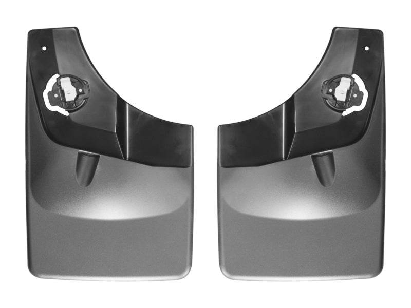 WeatherTech 2015 Ford F-150 w/ Fender Lip Molding No Drill Rear Mudflaps 120044 Photo - Primary