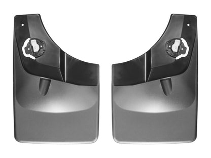 WeatherTech 2015 Ford F-150 w/ Fender Lip Molding No Drill Rear Mudflaps 120044 Photo - Primary