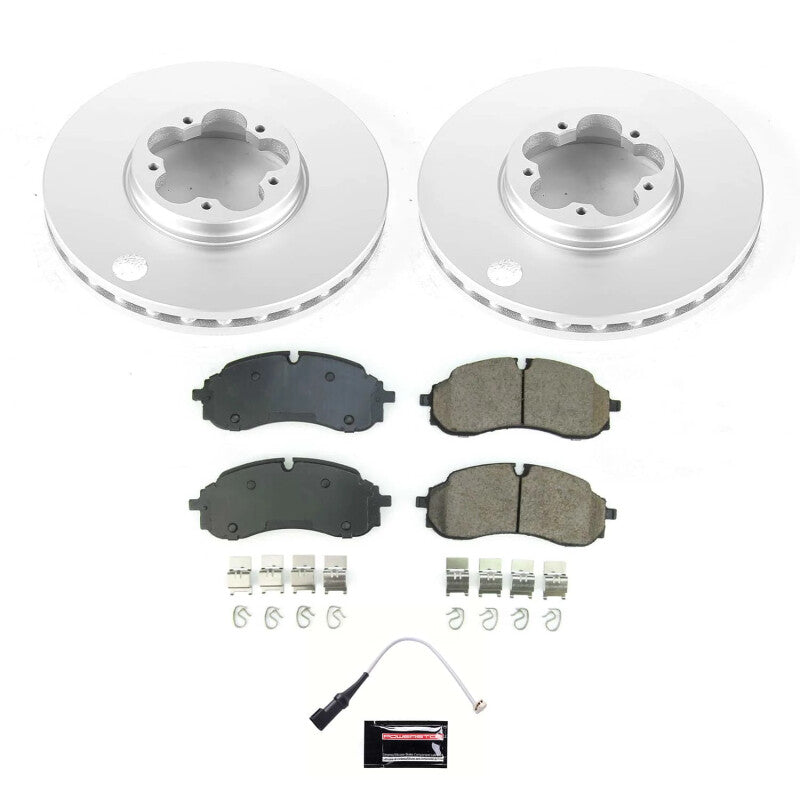 PowerStop Power Stop 2022 Ford Transit-350 Front Z17 Coated Brake Kit CRK8986 CRK8986 Photo - Primary