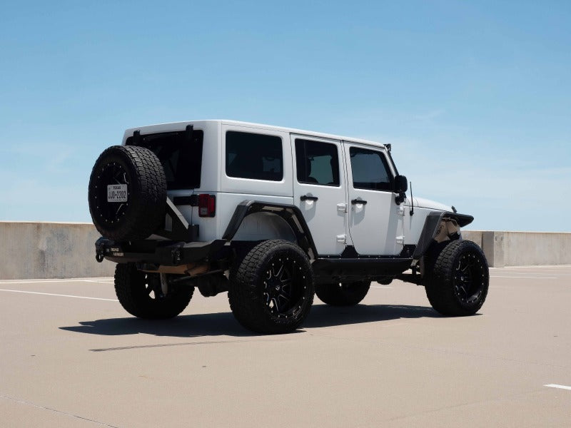 Road Armor 07-18 Jeep Wrangler JKU 4DR Stealth Rear Fender Flare Body Armor - Tex Blk 507AFR0B 507AFR0B Photo - Primary