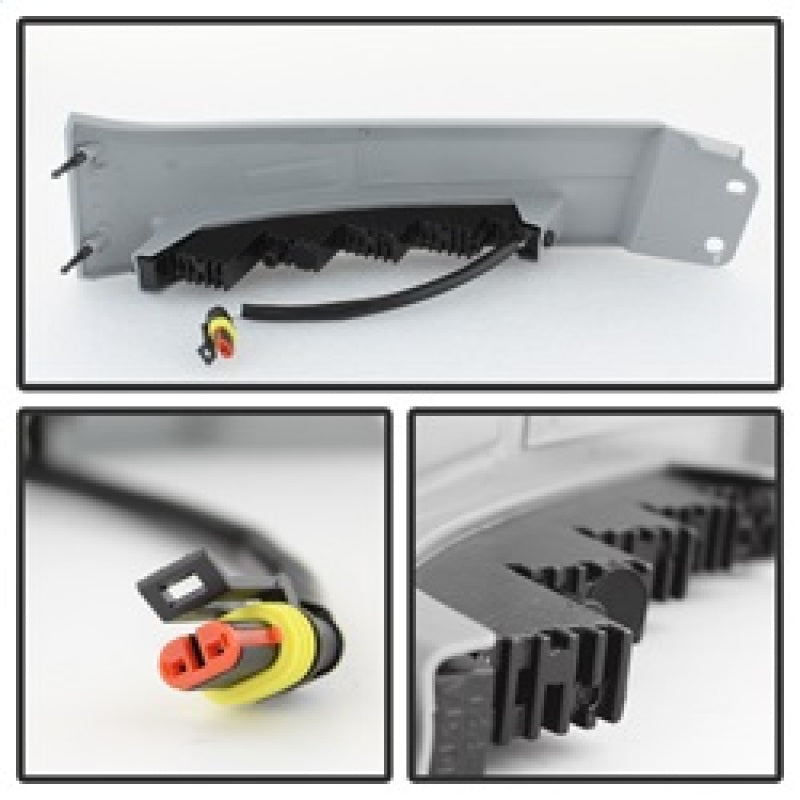 Spyder Toyota Tundra 07-13 Daytime LED Running Lights wo/switch Unpainted FL-DRL-TTU07-PB 5077721 5077721 Photo - Unmounted