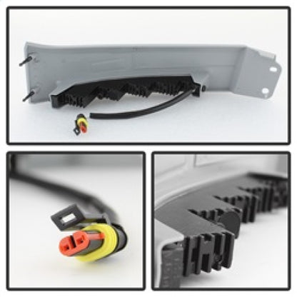 Spyder Toyota Tundra 07-13 Daytime LED Running Lights wo/switch Unpainted FL-DRL-TTU07-PB 5077721 5077721 Photo - Unmounted