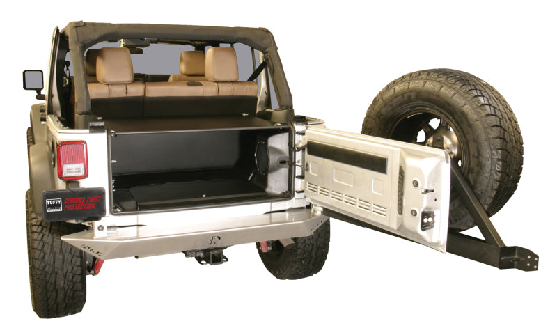 Tuffy Products Tuffy Jk Unlimited Tailgate Enclosure- Black For 2011+ 299-01 299-01 Photo - Primary