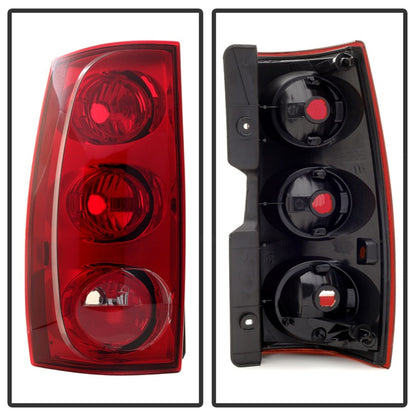 SPYDER Xtune GMC Yukon Xl 1500/2500 2007-2012 Driver Side Tail Lights - OEM Left ALT-JH-GYXL07-OE-L 9032028 9032028 Photo - Unmounted