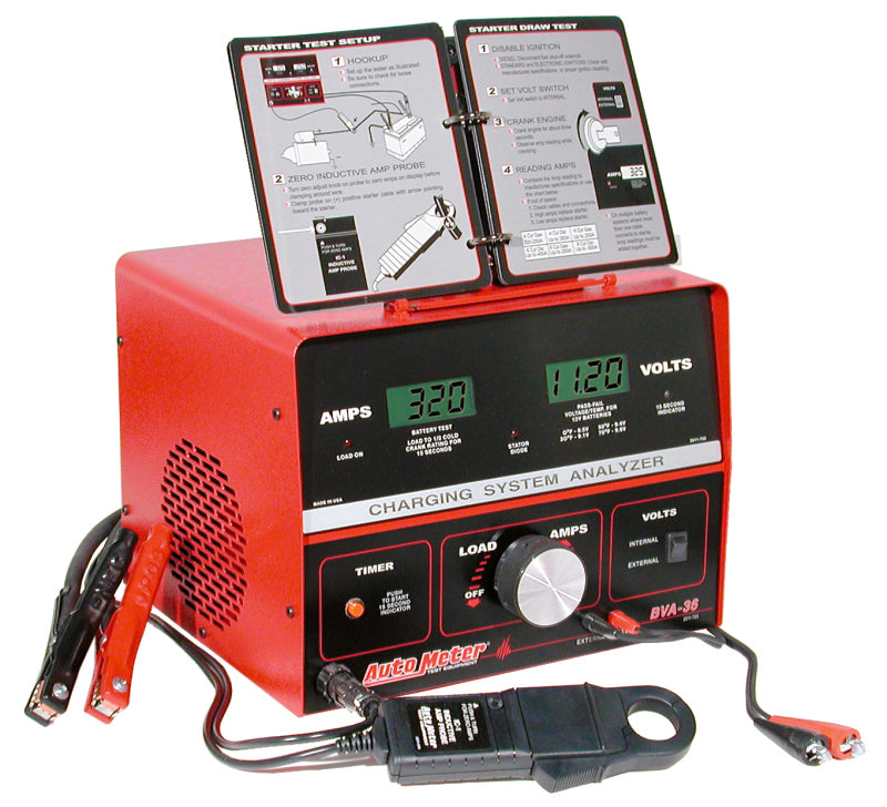 Autometer HD Charging System Analyzer w/o Version 2 BVA-36/2 BVA-36/2 User 2