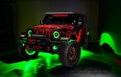 ORACLE Lighting Oracle Bluetooth + RF Underbody Rock Light Kit - 8 PCS - ColorSHIFT 5819-333 5819-333 Photo - lifestyle view