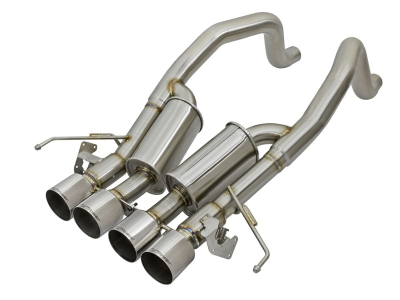 aFe MACH Force-Xp Axle-Back Exhaust System w/ OE-Style NPP Valves 49-34082-P Photo - Primary