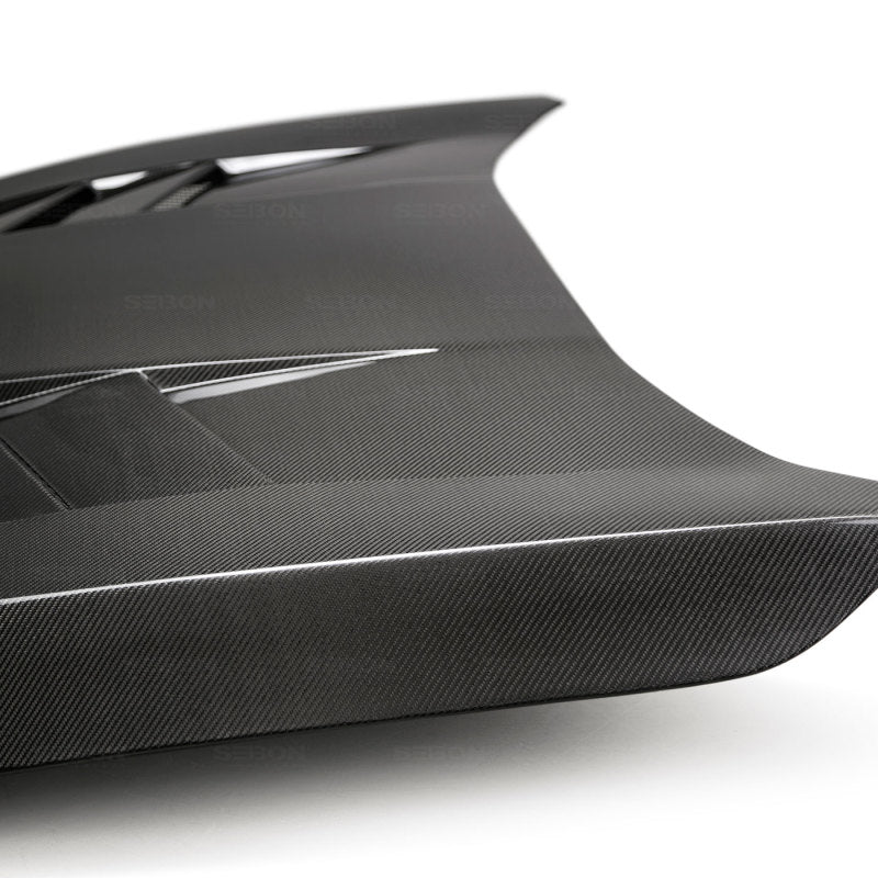 Seibon 18-20 Honda Accord TS-Style Carbon Fiber Hood HD18HDACC-TS HD18HDACC-TS User 6