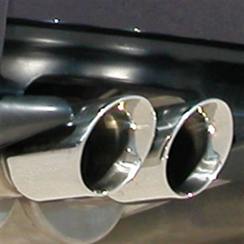 Corsa Performance 92-09 BMW 325i/is Coupe E36 Polished Sport Cat-Back Exhaust 14553 Photo - Mounted