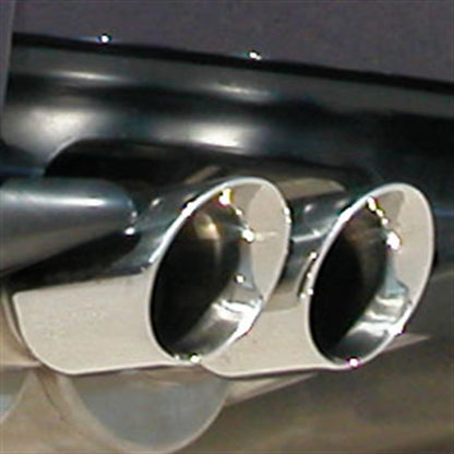 Corsa Performance 92-09 BMW 325i/is Coupe E36 Polished Sport Cat-Back Exhaust 14553 Photo - Mounted