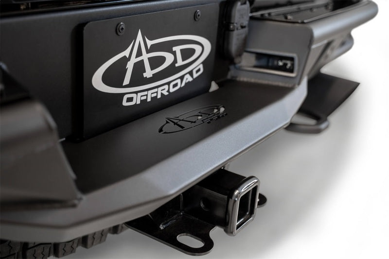 Addictive Desert Designs 2021 Dodge RAM 1500 TRX PRO Bolt-On Rear Bumper w/ Sensors R628571280103 R628571280103 Photo - Mounted