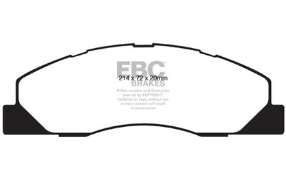 EBC Disc Brake Pad Set DP61847 Photo - Primary