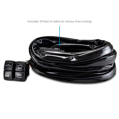 Borne Off-Road Light Bar Wire Harness For 10-20in Bar BNLT-HAR-1020 BNLT-HAR-1020 Photo - Primary
