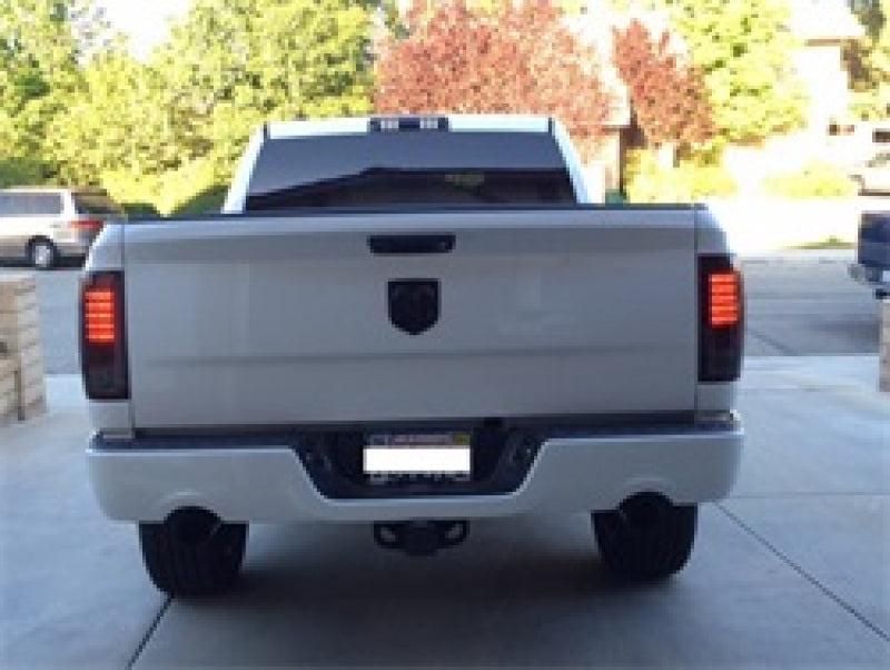 Spyder Dodge Ram 1500 09-14 10-14 LED Tail Lights Incandescent only - Blk ALT-YD-DRAM09-LED-BK 5017543 5017543 Photo - Mounted