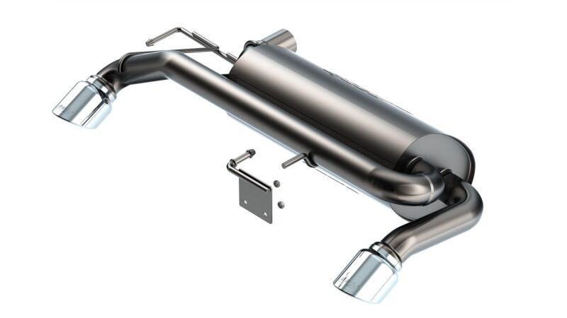 Borla 21-22 Ford Bronco 2.7L V6 4WD Touring Axle Back Exhaust w/ Bright Chrome Tips 11976 11976 Photo - Primary