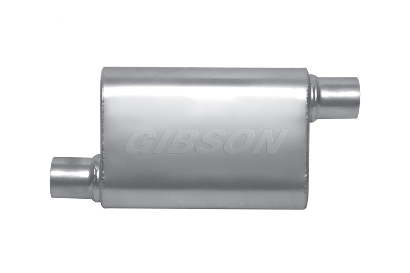 Gibson Stainless Steel Muffler 2.5in Offset/Offset GIBBM0104 BM0104 Photo - Unmounted