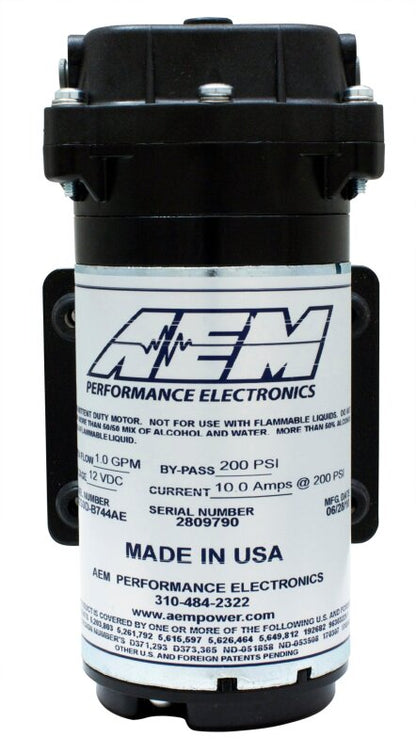 AEM Electronics Water/Methanol Injection 200psi Recirculation Pump 30-3015 Photo - out of package
