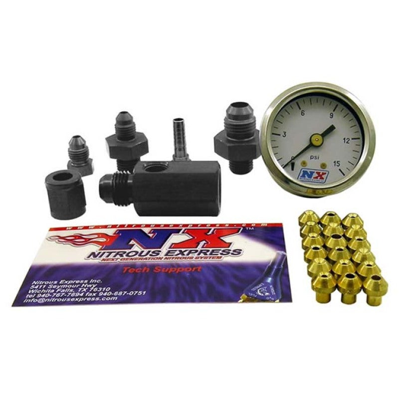 Nitrous Express Master Flo-Check (Checks Flowing Fuel Pressure, Gauge Incl) 15519 Photo - Primary