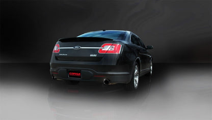 Corsa Performance 10-13 Ford Taurus SHO 3.5L V6 Turbo Sport Cat-Back Exhaust w/ Dual 4in 14315BLK Photo - Mounted