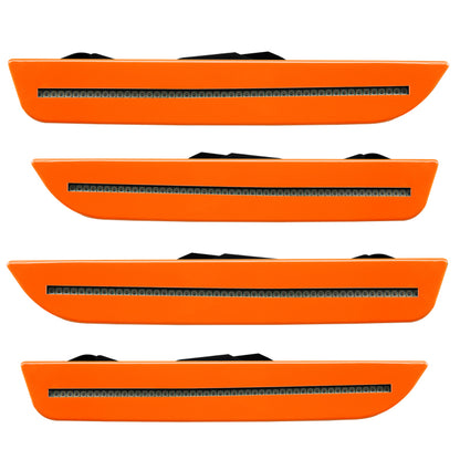 ORACLE Lighting Oracle 10-14 Ford Mustang Concept Sidemarker Set - Tinted - Competition Orange (CY) 9700-CY-T 9700-CY-T Photo - out of package