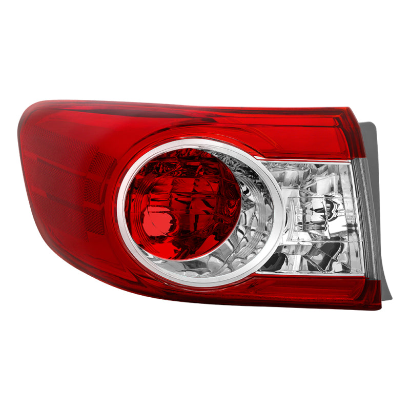 SPYDER xTune 11-13 Toyota Corolla Driver Side Tail Light Outer - OEM Left ALT-JH-TC11-OE-OL 9938825 9938825 Photo - Primary