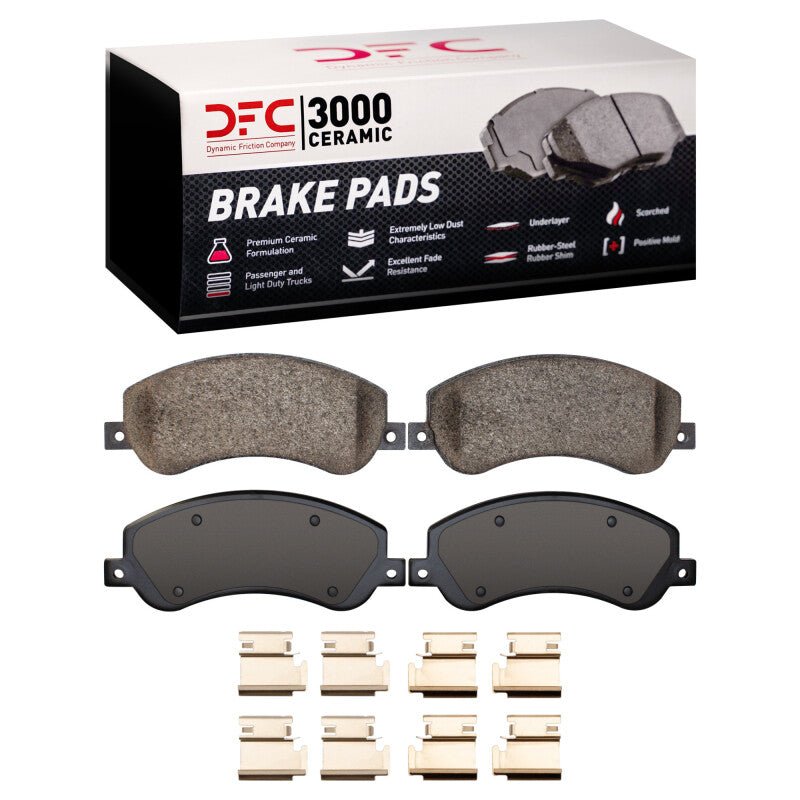 DFC DFC 3000 Ceramic Brake Pads Brakes, Rotors & Pads Brake Pads - OE main image