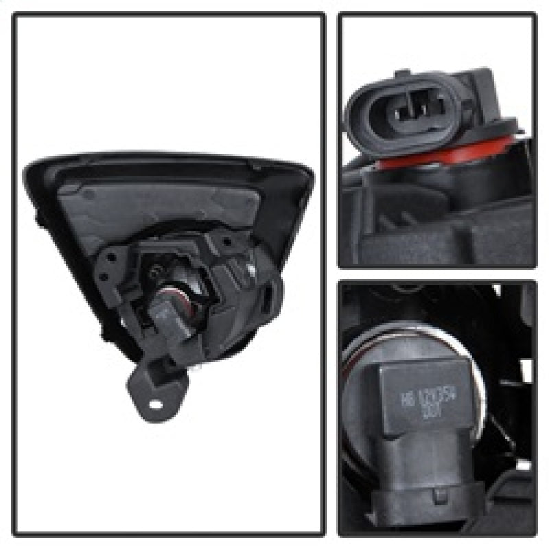 Spyder Mazda CX-5 2012-2015 OEM Fog Light W/Universal Switch- Clear FL-MCX52012-C 5080264 5080264 Photo - Unmounted