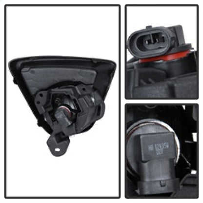 Spyder Mazda CX-5 2012-2015 OEM Fog Light W/Universal Switch- Clear FL-MCX52012-C 5080264 5080264 Photo - Unmounted