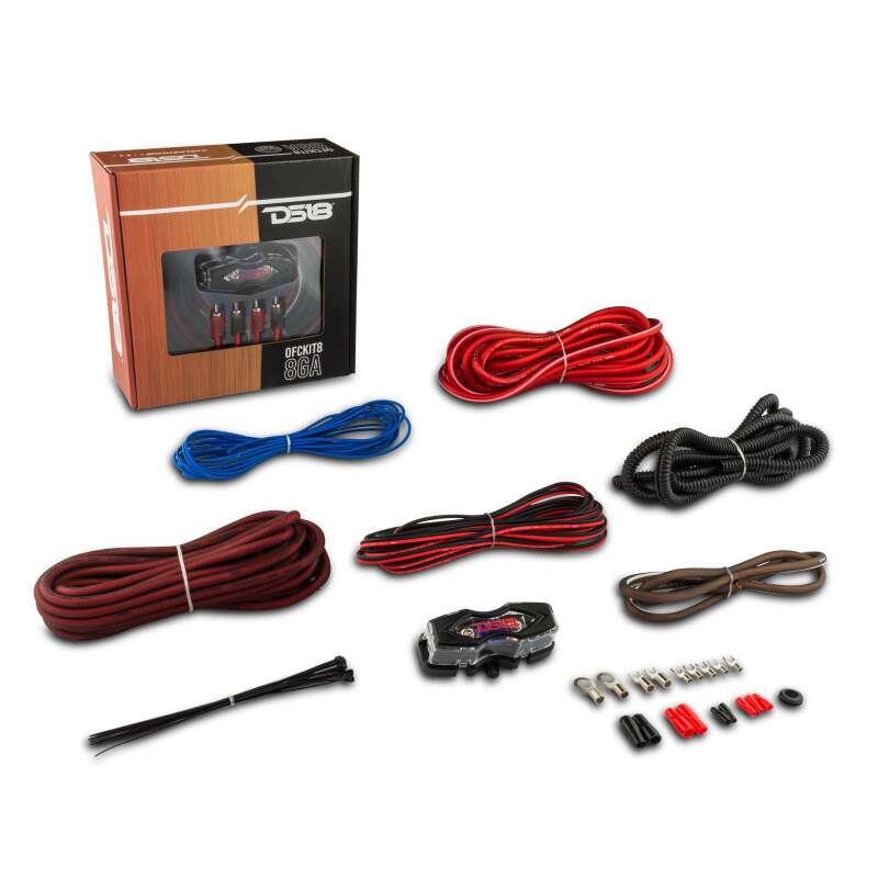 DS18 DSE OFC Copper Amp Installation Kits Audio, Video & Radios Amplifiers main image