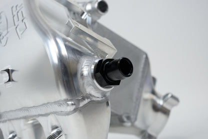 CSF BMW M2/M3/M4 S58 Comp &amp; Non-Comp (G8X) Charge-Air Cooler Manifold - Raw Billet 8233 8233 Photo - Close Up