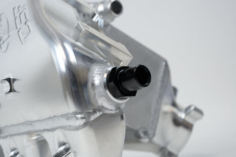 CSF BMW M2/M3/M4 S58 Comp &amp; Non-Comp (G8X) Charge-Air Cooler Manifold - Thermal Dispersion Black 8233B 8233B Photo - Close Up