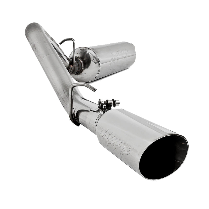 MBRP 2000-2006 Jeep Wrangler (JK) Inline-4 2.5L Inline-6 4.0L Cat Back Sing S5500409 Photo - Primary