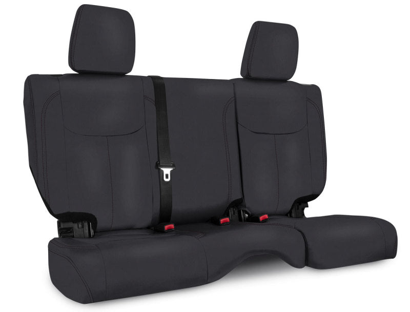 PRP Seats PRP 13-18 Jeep Wrangler JKU Rear Seat Cover/4 door - All Black B024-02 B024-02 Photo - Primary