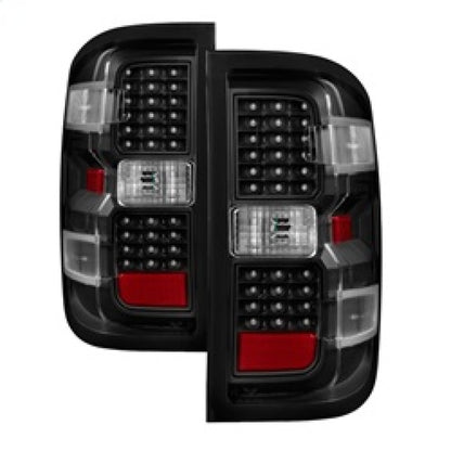 SPYDER xTune Chevy 1500 14-16 / Silverado 2500HD/3500HD LED Tail Lights - Black ALT-JH-CS14-LED-BK 9036545 9036545 Photo - Primary