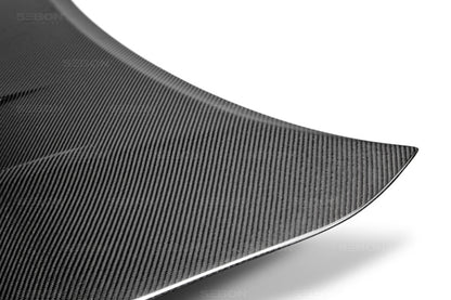 Seibon 14-15 Honda Civic 2dr TS-Style Carbon Fiber Hood HD14HDCV2D-TS HD14HDCV2D-TS Photo - Primary