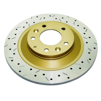DBA 05+ Mazda MazdaSpeed6 / 05+ MX6 Rear Drilled & Slotted 4000 Series Rotor 42961XS 42961XS Photo - Primary