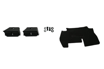 DV8 Offroad 2021-2022 Ford Bronco (Not For Factory Plastic Bumper) Factory Bumper Bull Bar - Black LBBR-06 LBBR-06 Photo - out of package