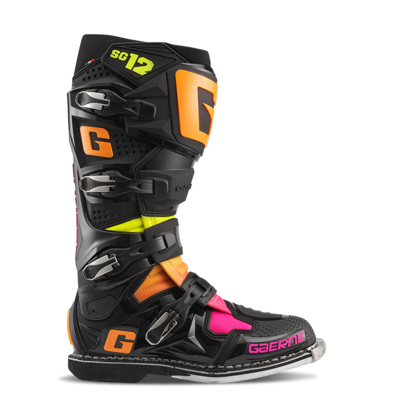 Gaerne SG12 Limited Edition Boot Black/Orange/Pink - Size 10.5 2174-108-10.5 2174-108-10.5 User 1