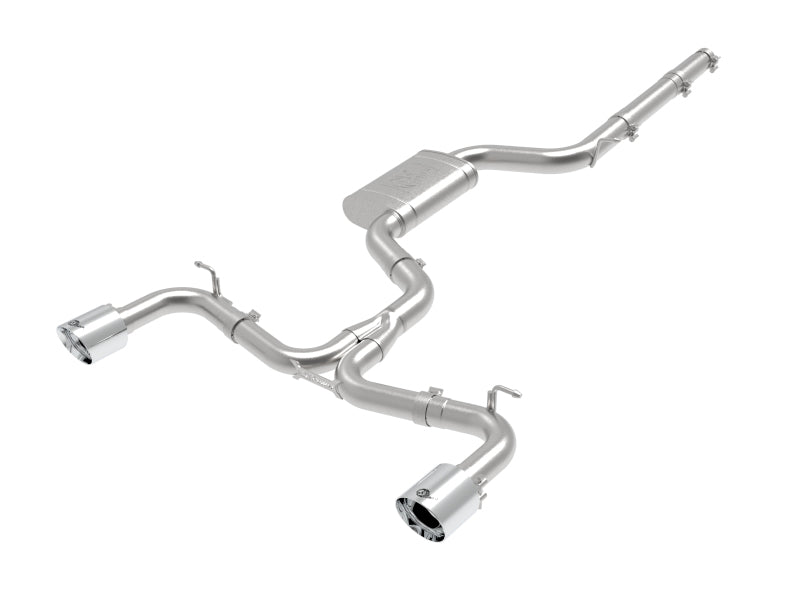 aFe MACHForce XP 3in-2.5in SS Exhaust Cat-Back 18-19 Volkswagen GTI (MK7.5) L4-2.0L (t) - Polished 49-36422-P 49-36422-P Photo - Primary