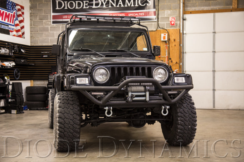 Diode Dynamics 12 In LED Light Bar Single Row Straight Clear Flood (Pair) Stage Series DD6033P DD6033P User 4