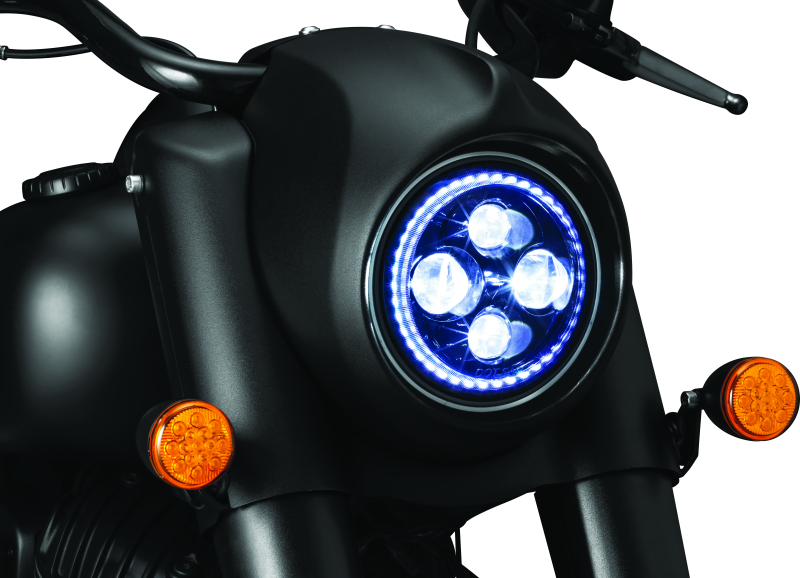 Kuryakyn Orbit Headlight Adptr Blk 2469 2469 User 1