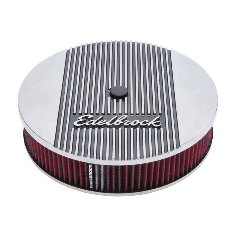 Edelbrock Air Cleaner, Elite II, 14" Diameter with 3" Element, Standard Height 4268 Photo - Primary